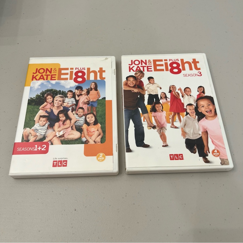 TLC Jon & Kate Plus Eight Season 1-3 DVD Set Bundle